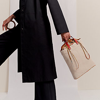 Hermes tote online canvas